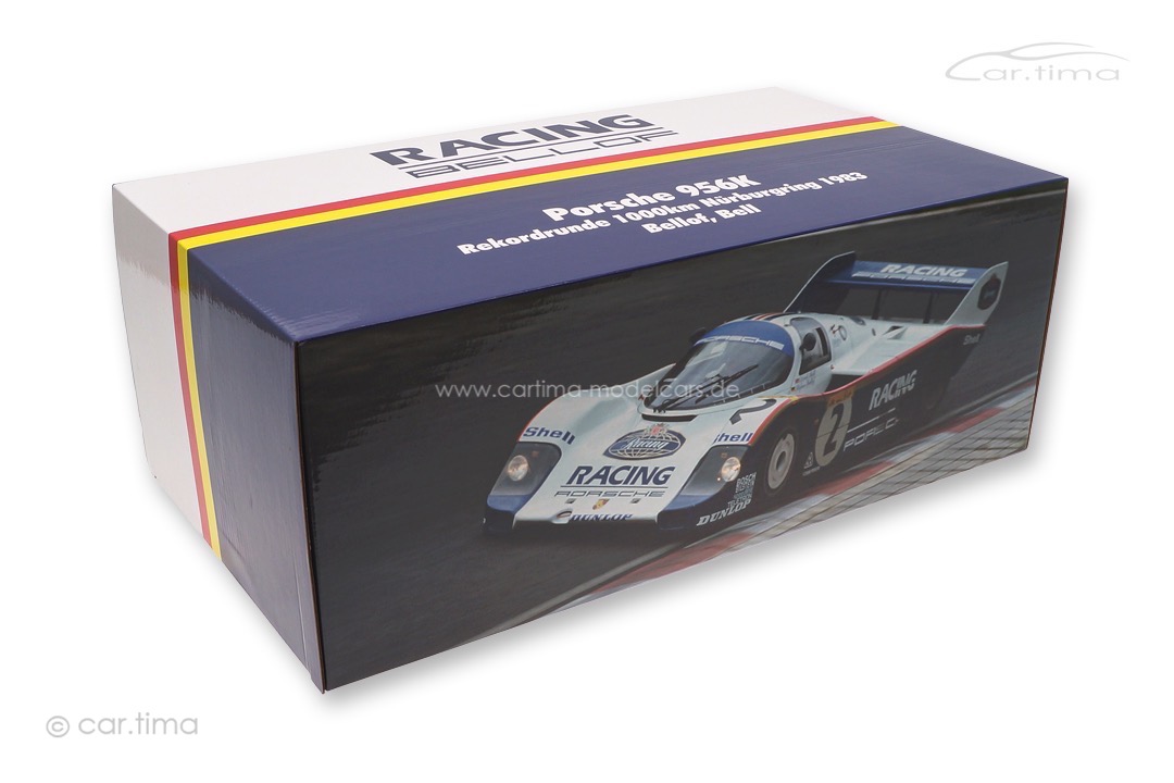 Porsche 956 K Nürburgring Rekordrunde Norschleife 1983 Bellof/Bell Werk83 1:12 W12001001 Porsche 956 K Nürburgring Rekordrunde Norschleife 1983 Bellof/Bell Werk83 1:12 W12001001
