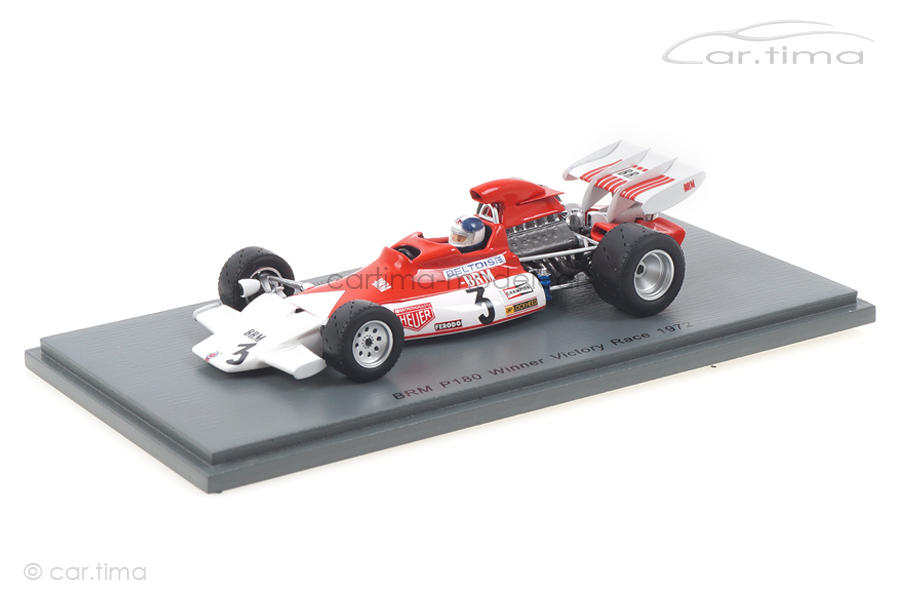 BRM P180 Winner Victory Race 1972 Jean-Pierre Beltoise Spark 1:43 S5283 BRM P180 Winner Victory Race 1972 Jean-Pierre Beltoise Spark 1:43 S5283