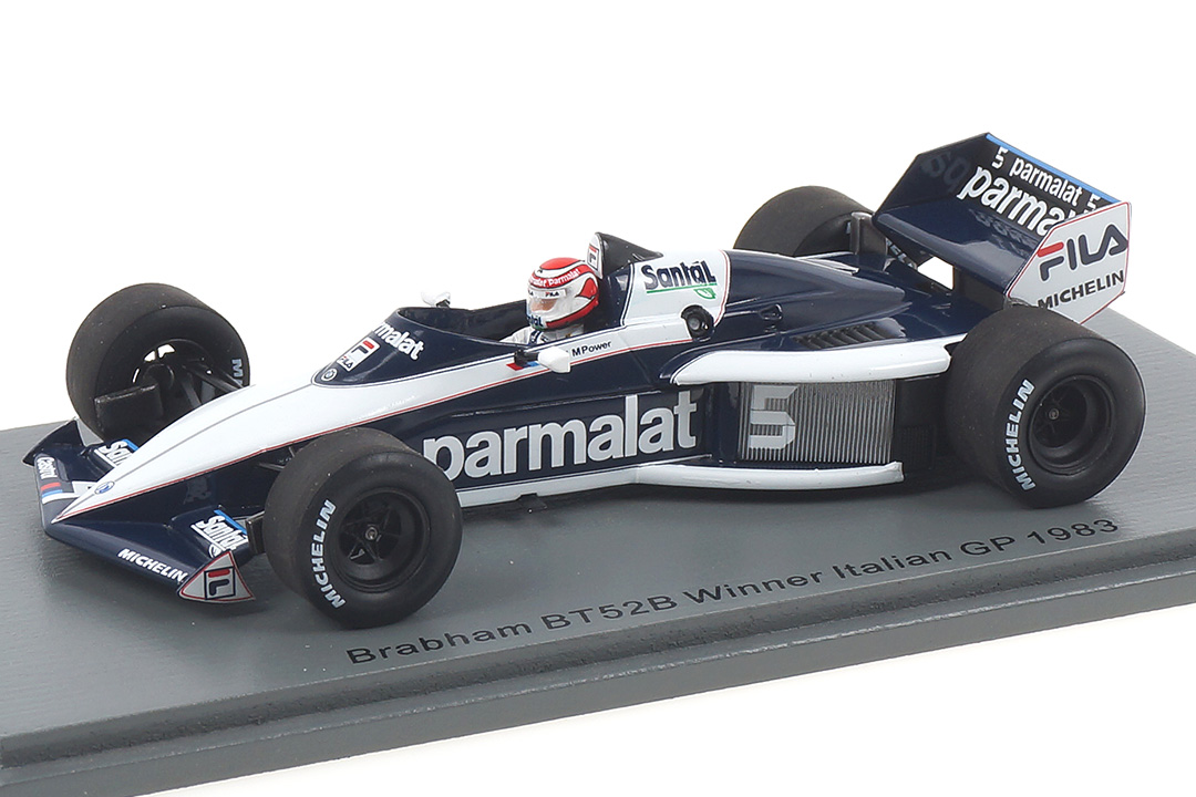 Brabham BT52B Winner Italian GP 1983 Nelson Piquet Spark 1:43 S7098 Brabham BT52B Winner Italian GP 1983 Nelson Piquet Spark 1:43 S7098