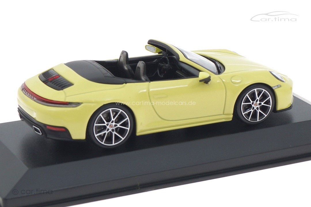 Porsche 911 (992.2) Carrera Cabriolet Cartagenagelb Minichamps 1:43 WAP0200220SCPE