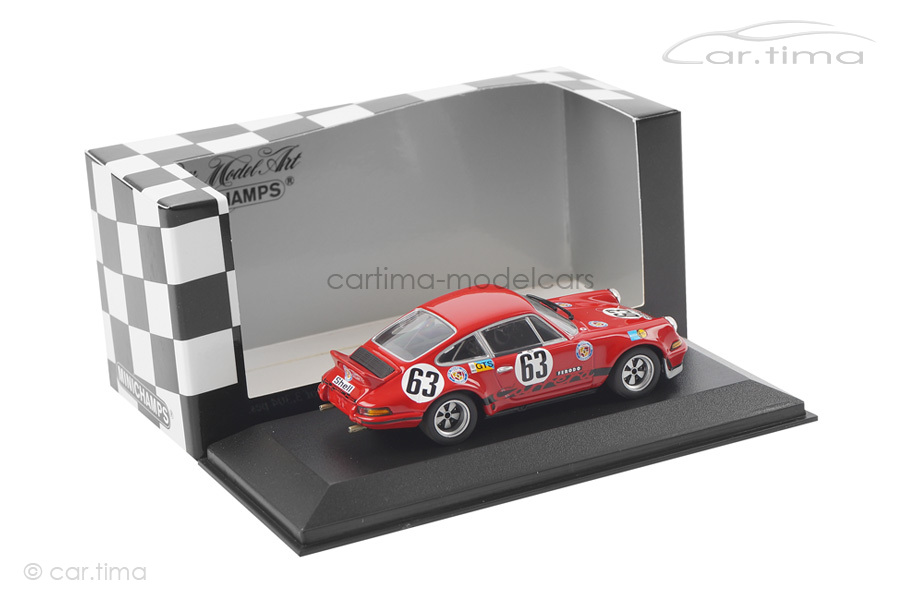 Porsche 911 Carrera RSR 2,8 24h Le Mans 1973 Loos/Barth Minichamps 1:43 430736963 Porsche 911 Carrera RSR 2,8 24h Le Mans 1973 Loos/Barth Minichamps 1:43 430736963