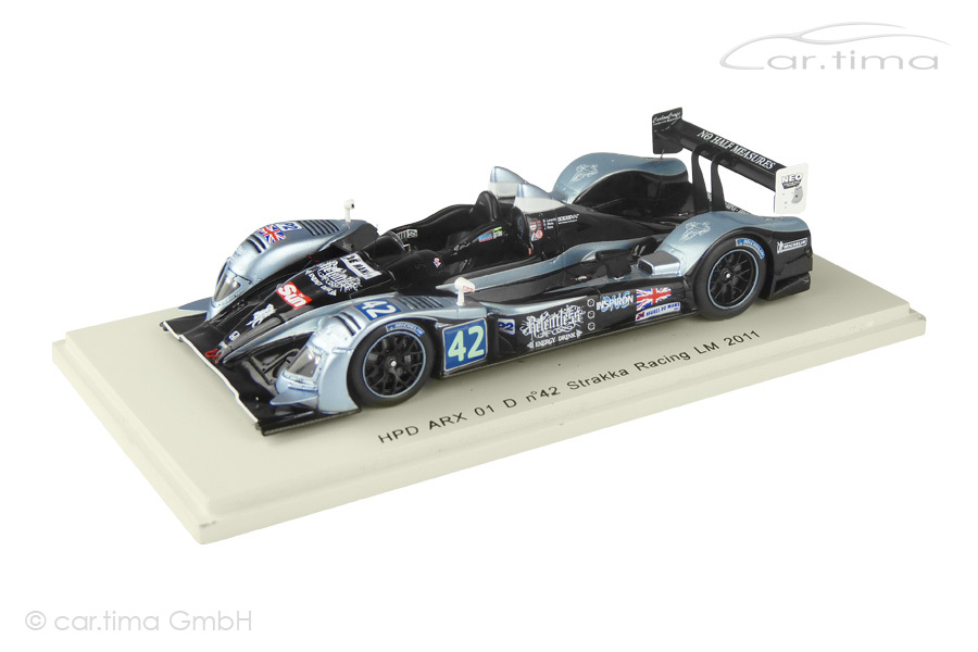 1/43 Modellino Auto HPD ARX 01 D 24H Le Mans 2011 N. Newton by Spark
