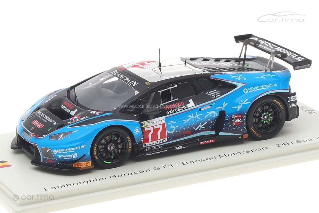 Lamborghini Huracán GT3 24h Spa 2018 Amstutz/Machitski/Abra/Kujala Spark 1:43 SB311