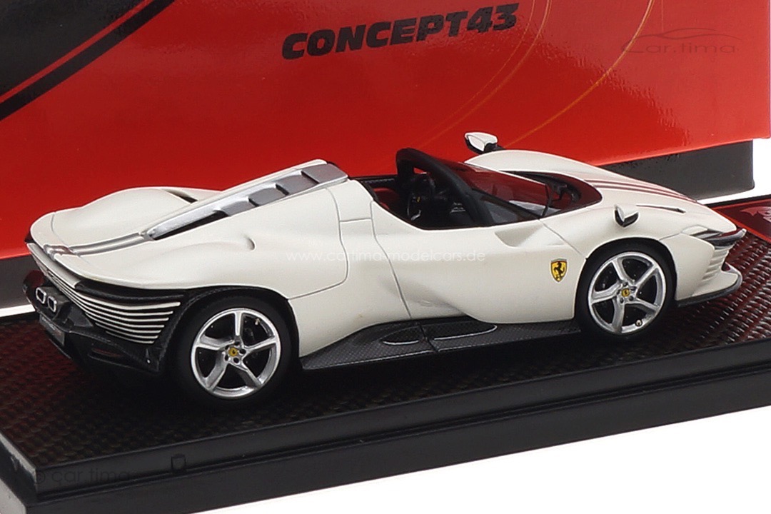 Ferrari Daytona SP3 Icona Bianco BBR 1:43 BBRC267B