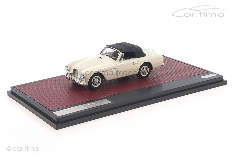 Aston Martin DB2/4 MKII DHC by Tickford 1955 weiß Matrix 1:43 MX40108-062 Aston Martin DB2/4 MKII DHC by Tickford 1955 weiß Matrix 1:43 MX40108-062