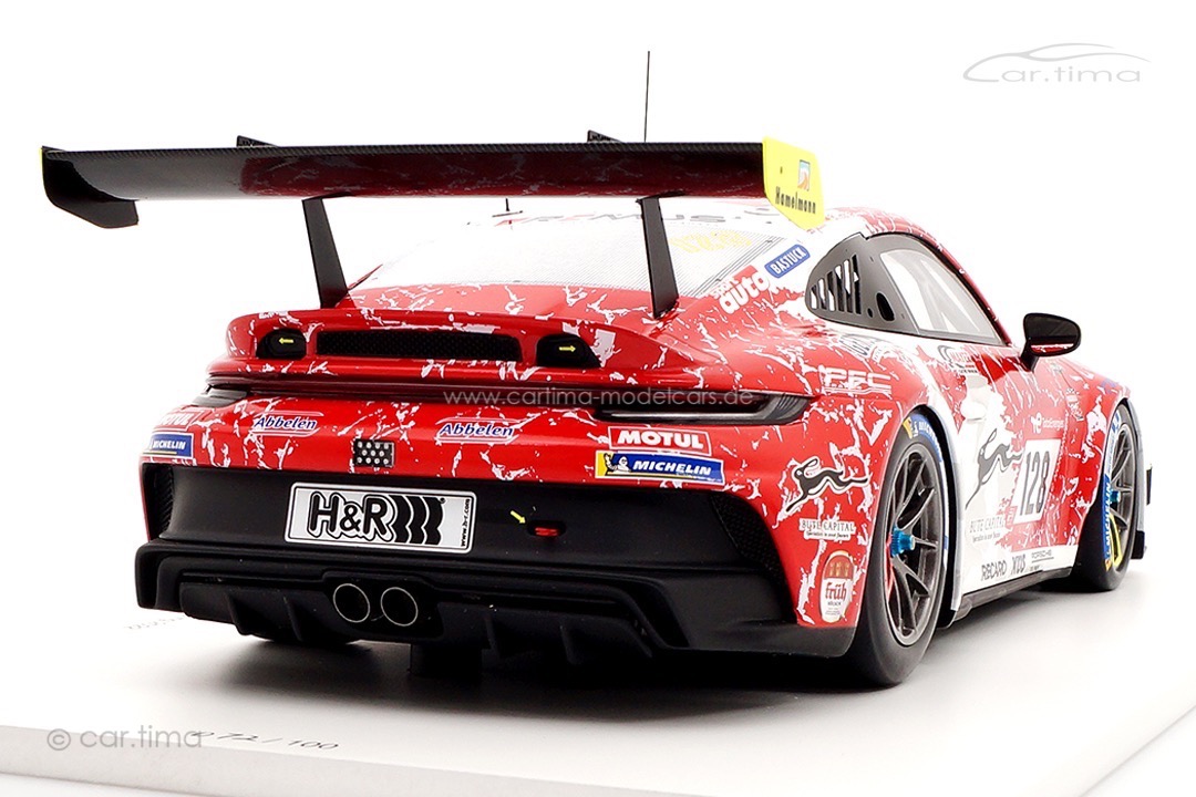 Porsche 911 GT3 Cup 24h Nürburgring 2022 Frikadelli Racing Spark 1:18 FF020