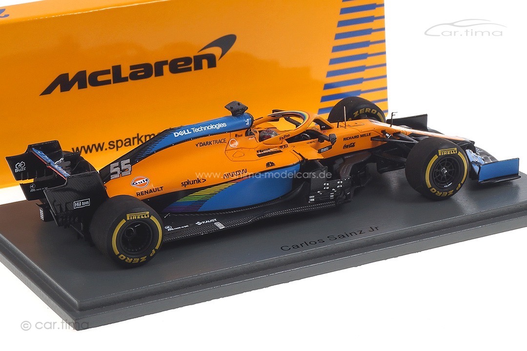 McLaren MCL35 GP Italien 2020 Carlos Sainz Jr. Spark 1:43 S6481 McLaren MCL35 GP Italien 2020 Carlos Sainz Jr. Spark 1:43 S6481