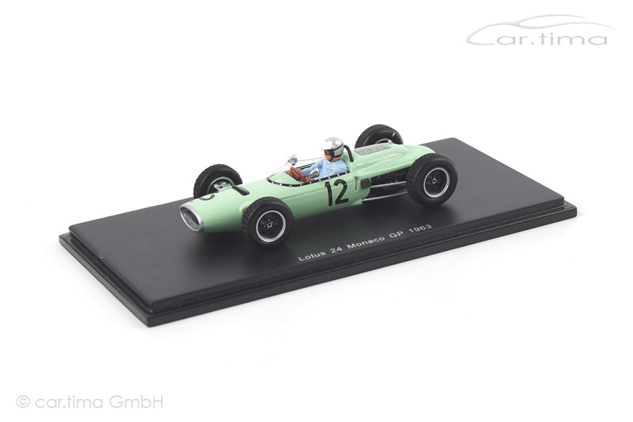 Lotus 24 GP Monaco 1963 Jim Hall Spark 1:43 S2141