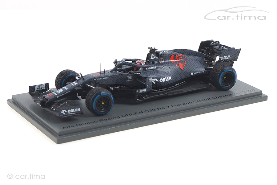Alfa Romeo Racing Orlen C39 Fiorano Circuit Shakedown 2020 Kimi Räikkönen Spark 1:43 S6455 Alfa Romeo Racing Orlen C39 Fiorano Circuit Shakedown 2020 Kimi Räikkönen Spark 1:43 S6455
