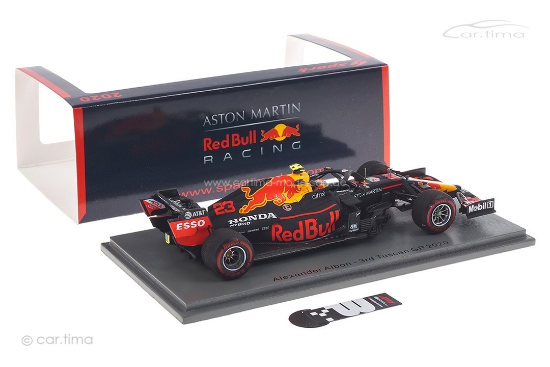 Aston Martin Red Bull Racing RB16 GP Tuscan 2020 Alexander Albon Spark 1:43 S6483 Aston Martin Red Bull Racing RB16 GP Tuscan 2020 Alexander Albon Spark 1:43 S6483