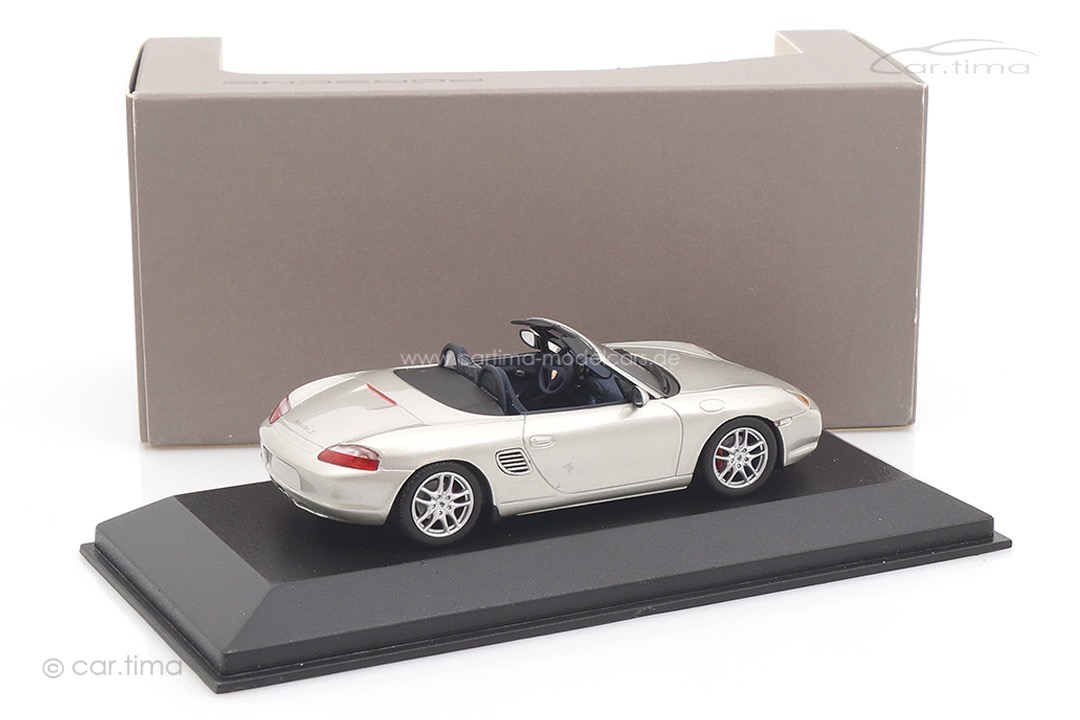 Porsche Boxster S (987) Silber Minichamps 1:43 WAP02009113