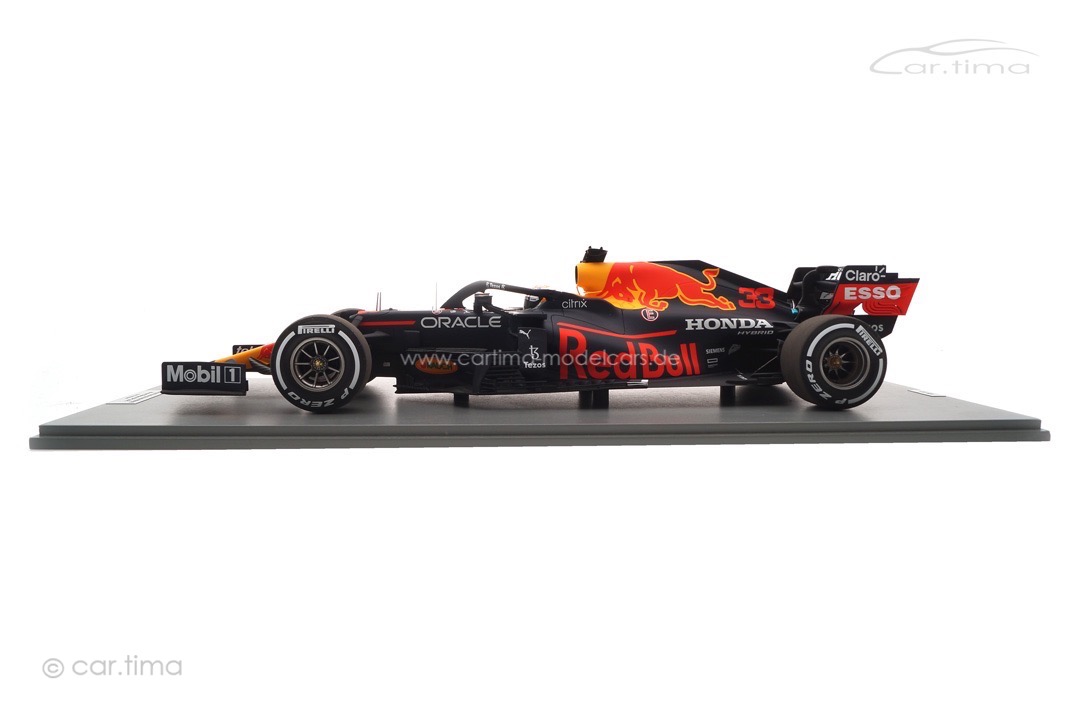 Red Bull Racing RB16B Winner GP Monaco 2021 Max Verstappen inkl. Vitrine Spark 1:12 12S030 Red Bull Racing RB16B Winner GP Monaco 2021 Max Verstappen inkl. Vitrine Spark 1:12 12S030