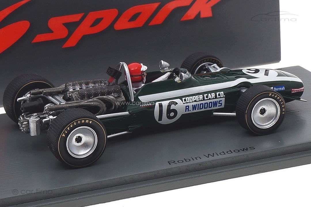 Cooper T86B GP Großbritannien 1968 Robin Widdows Spark 1:43 S6987