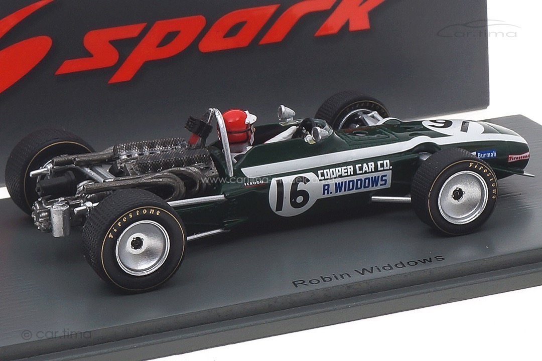 Cooper T86B GP Großbritannien 1968 Robin Widdows Spark 1:43 S6987 Cooper T86B GP Großbritannien 1968 Robin Widdows Spark 1:43 S6987