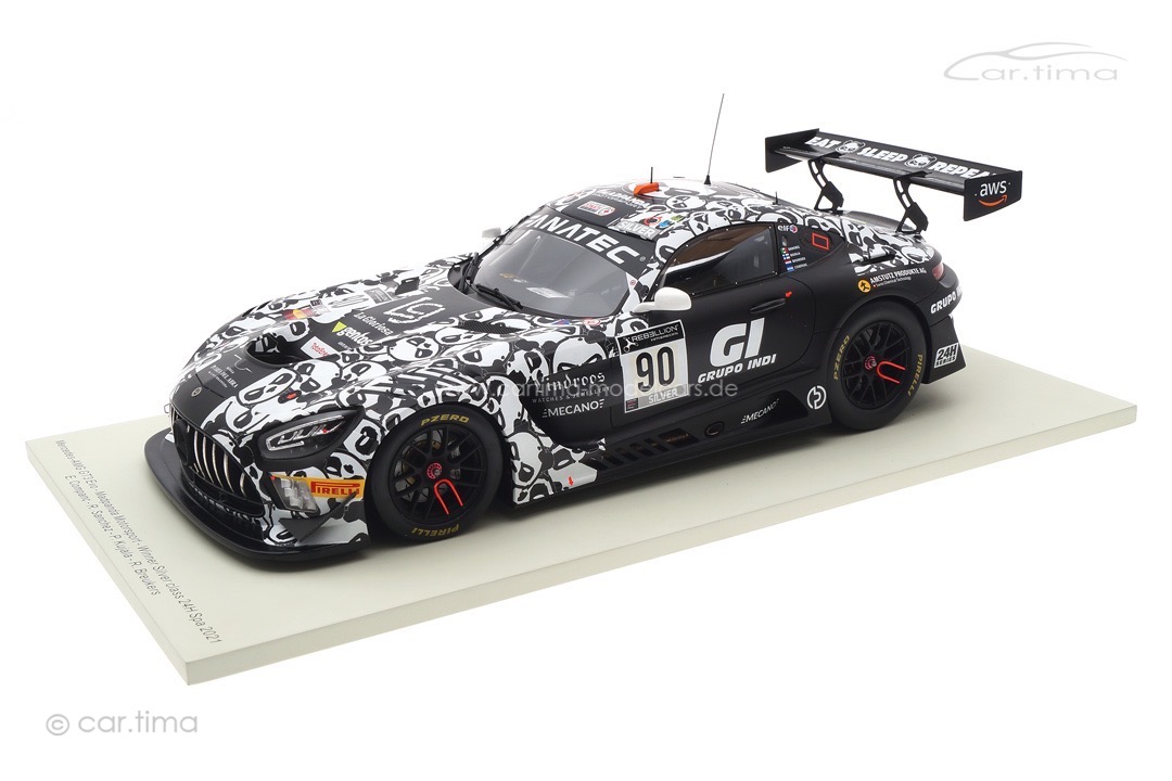 Mercedes-AMG GT3 24h Spa 2021 Pérez Companc/Sánchez/Kujala/Breukers Spark 1:18 18SB035