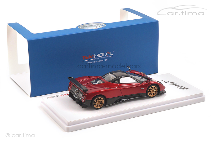 Pagani Zonda F Rosso Dubai TSM 1:43 TSM430188 Pagani Zonda F Rosso Dubai TSM 1:43 TSM430188