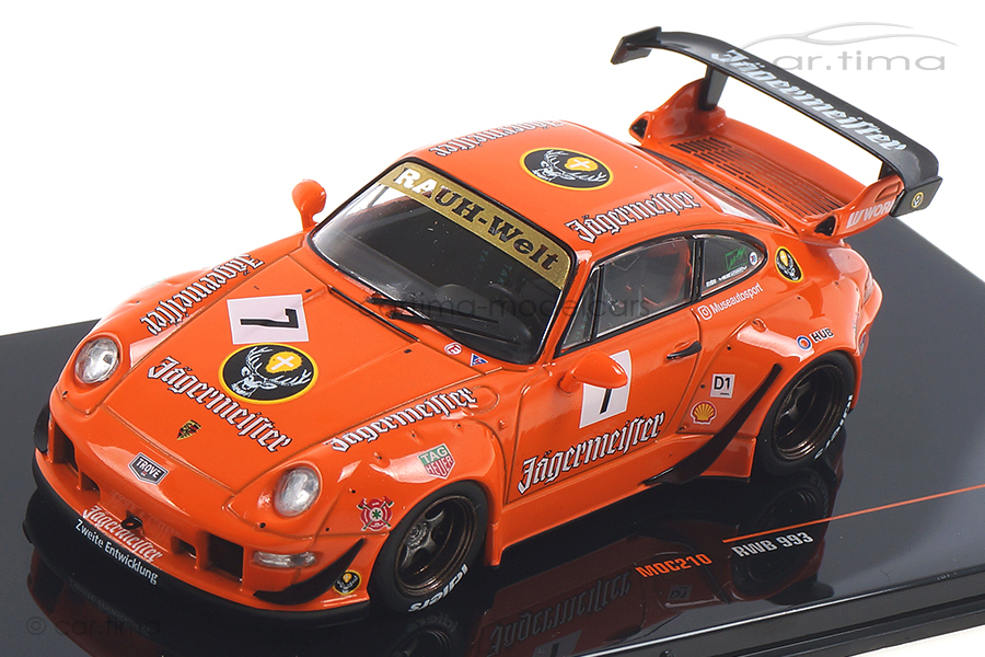RWB auf Basis Porsche 911 (993) Jägermeister IXO 1:43 MOC210 RWB auf Basis Porsche 911 (993) Jägermeister IXO 1:43 MOC210