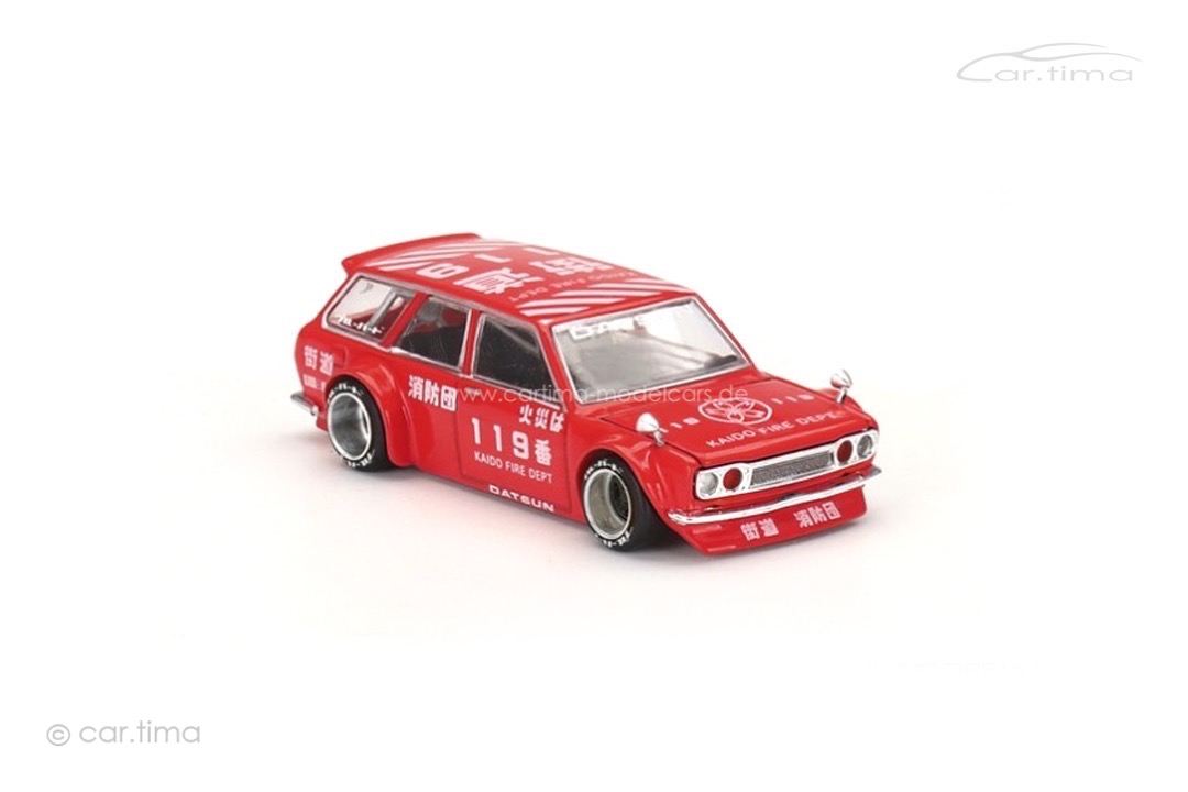 Datsun 510 Wagon Kaido House FIRE V1 MINI GT 1:64 KHMG020