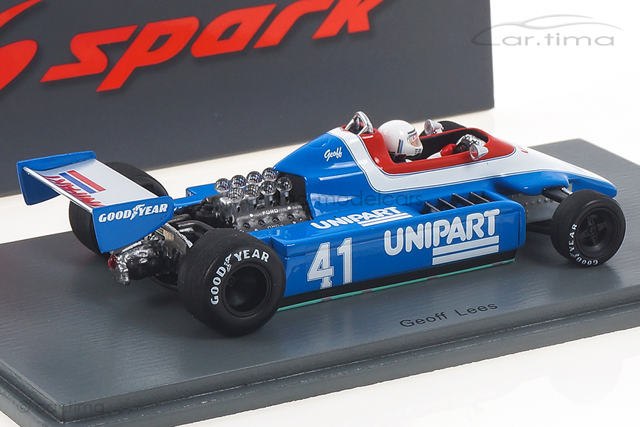 Ensign N180 Dutch GP 1980 Geoff Lees Spark 1:43 S5307