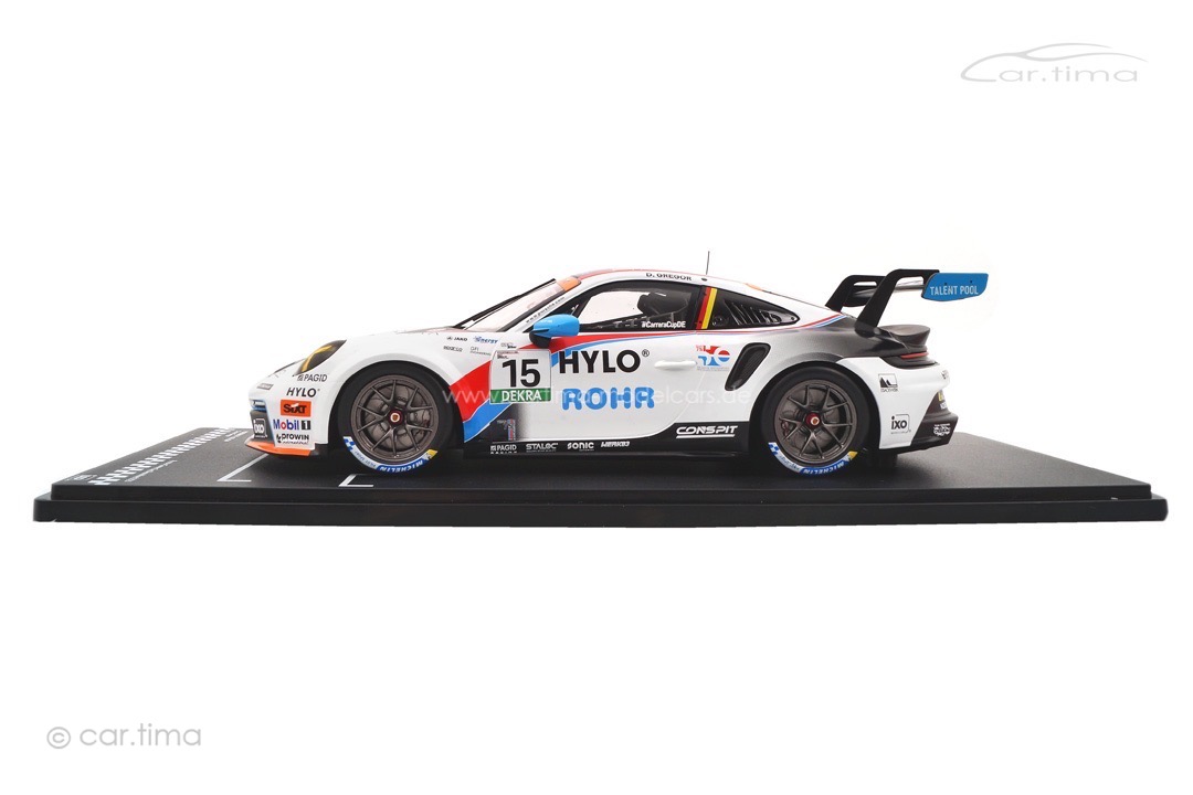 Porsche 911 (992) GT3 Cup Carrera Cup 2025 Gregor IXO 1:18 LEGT18-24CUP003