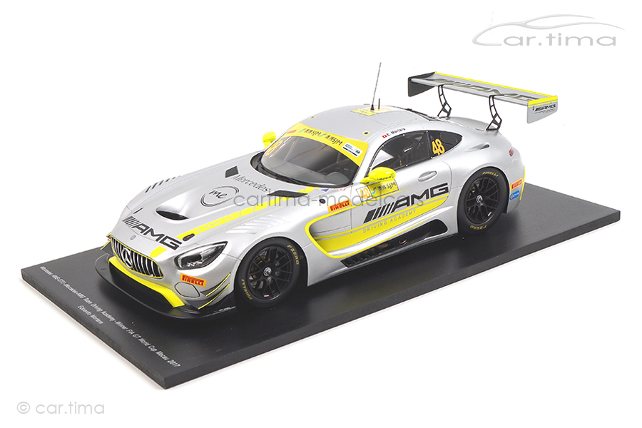 Mercedes-AMG GT3 Winner Macau 2017 Eduardo Mortara Spark 1:18 18MC17