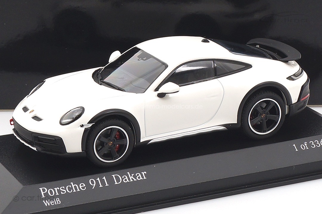 Porsche 911 (992) Dakar Weiß Minichamps 1:43 410062070