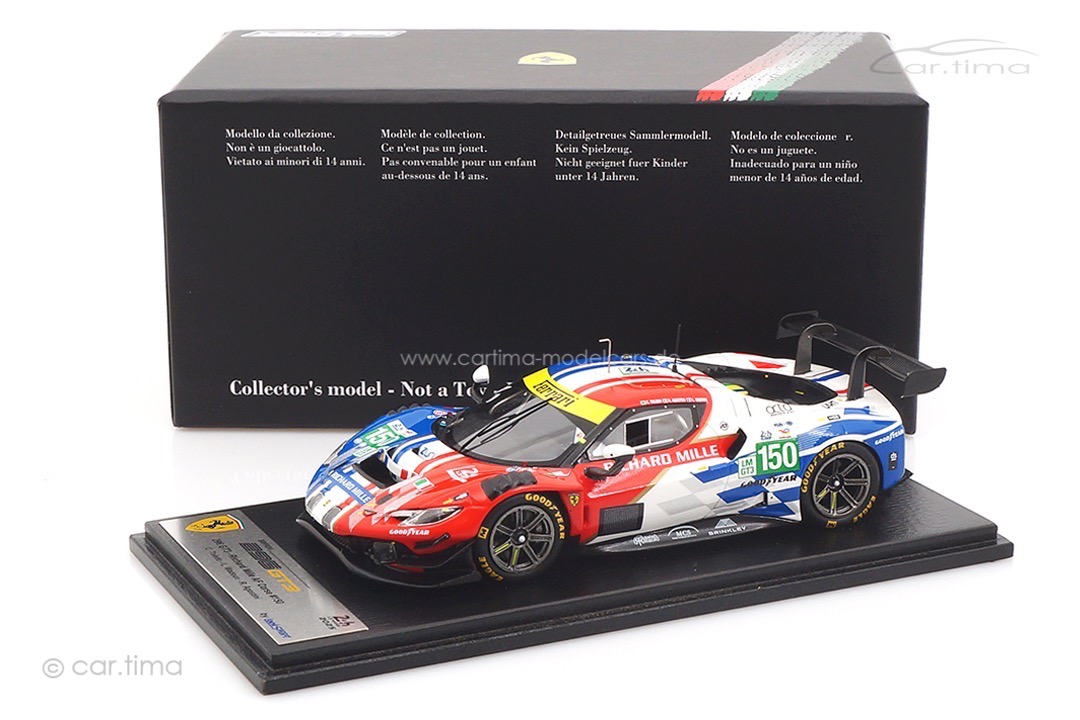 Ferrari 296 GT3 24h Le Mans 2025 Agostini/Toledo/Wadoux Looksmart 1:43 LSLM196