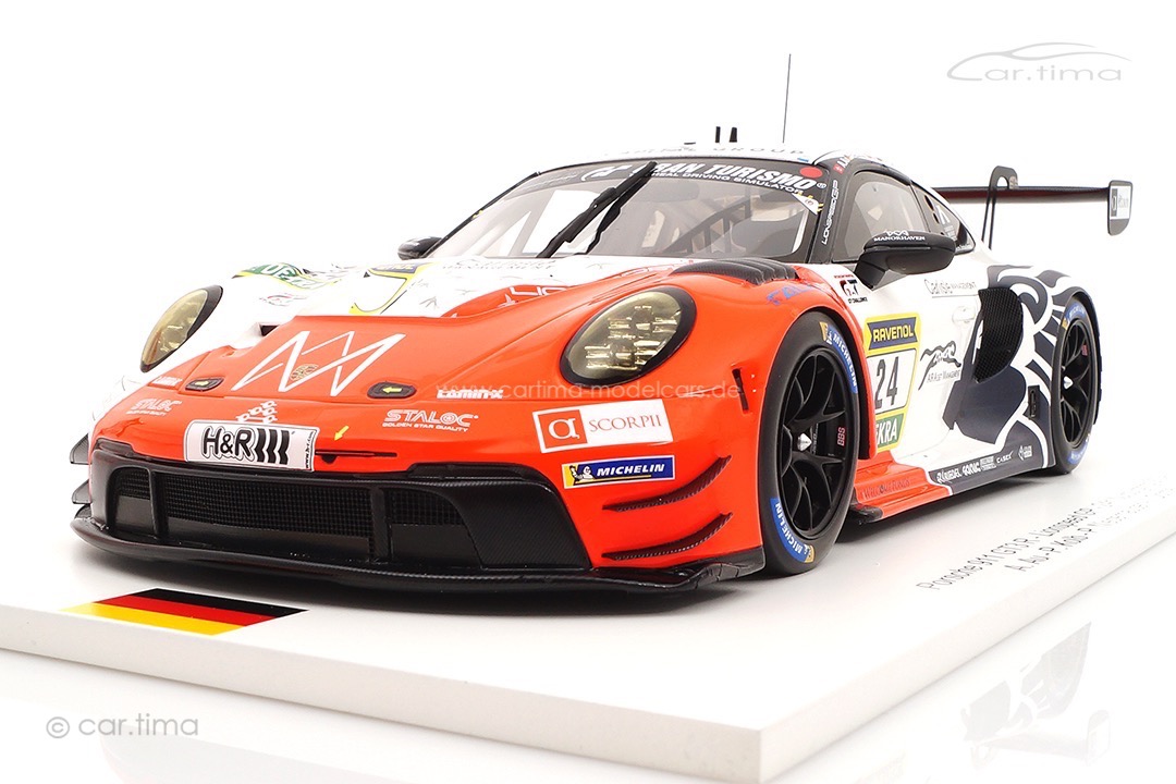 Porsche 911 GT3 R 24h Nürburgring 2024 Lionspeed GP Spark 1:18 FF053