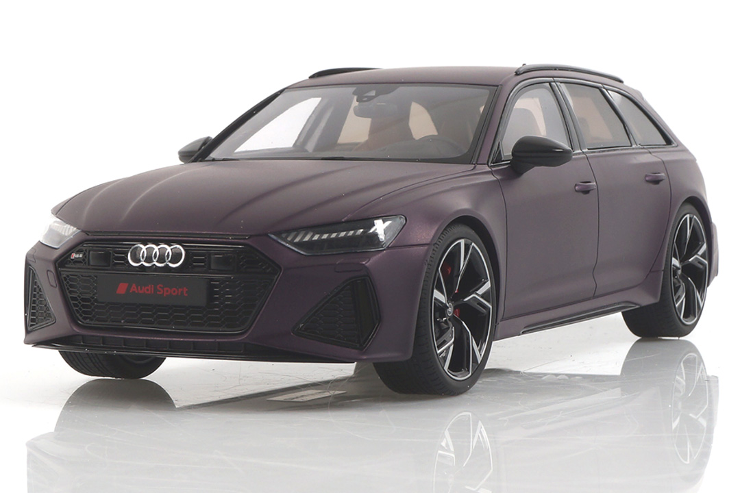 Audi RS6 Avant Merlin purple matt GT Spirit 1:18 GT825 Audi RS6 Avant Merlin purple matt GT Spirit 1:18 GT825
