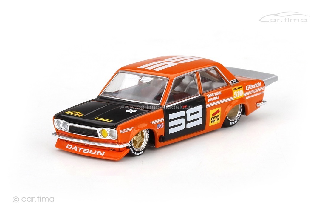Datsun 510 Pro Street SK510 Kaido House orange MINI GT 1:64 KHMG004 Datsun 510 Pro Street SK510 Kaido House orange MINI GT 1:64 KHMG004