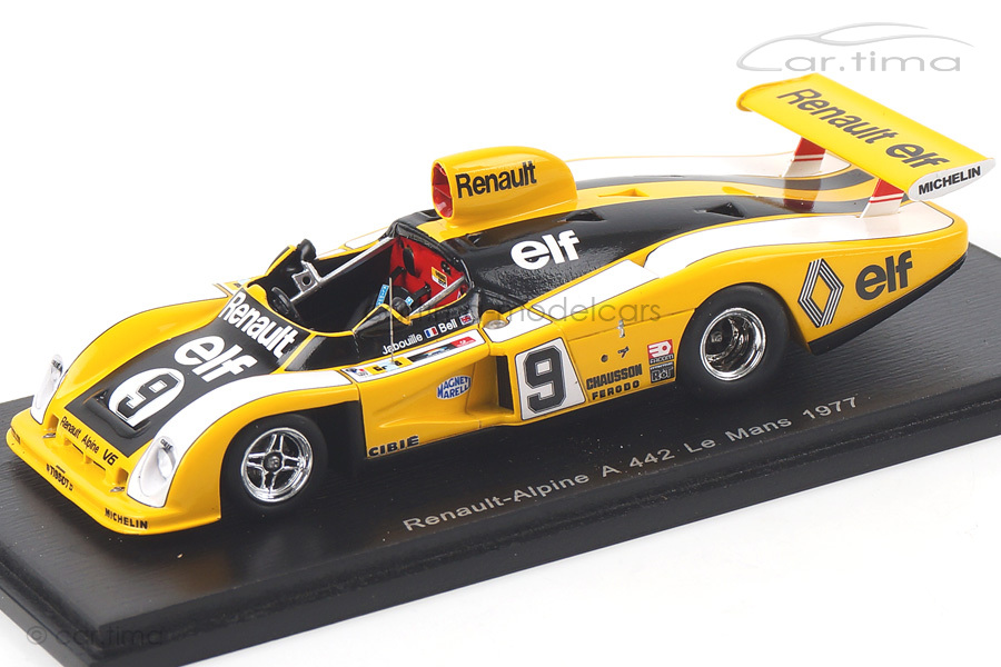 Renault-Alpine A442 24h Le Mans 1977 Bell/Jabouille Spark 1:43 S1555