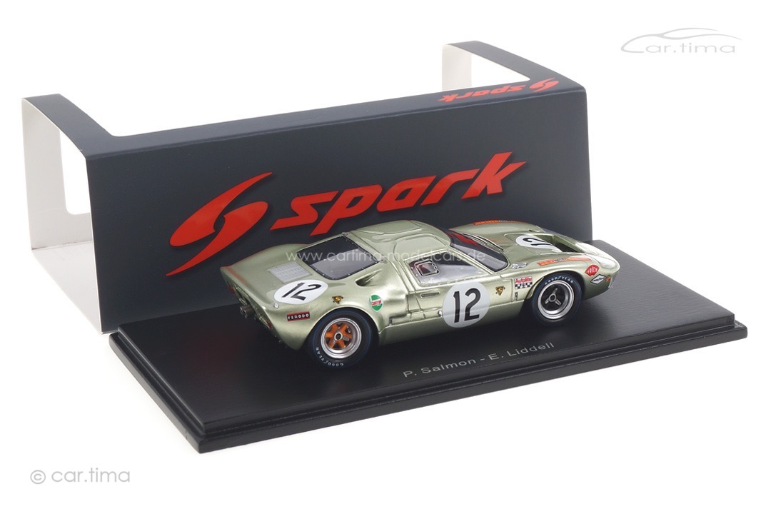 Ford GT40 24h Le Mans 1968 Liddell/Salmon Spark 1:43 S4539