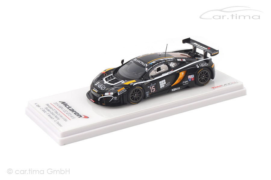 McLaren MP4-12C GT3 24h Spa 2014 Ojjeh/Grotz/Vervisch/Panano TSM 1:43 TSM154333 McLaren MP4-12C GT3 24h Spa 2014 Ojjeh/Grotz/Vervisch/Panano TSM 1:43 TSM154333