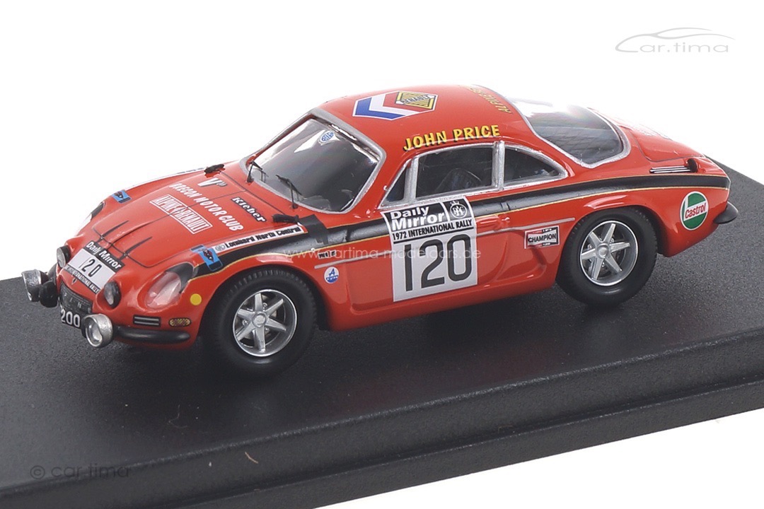 Alpine-Renault A110 RAC Rally 1972 Price/Poole Trofeu 1:43 RRUK55 Alpine-Renault A110 RAC Rally 1972 Price/Poole Trofeu 1:43 RRUK55