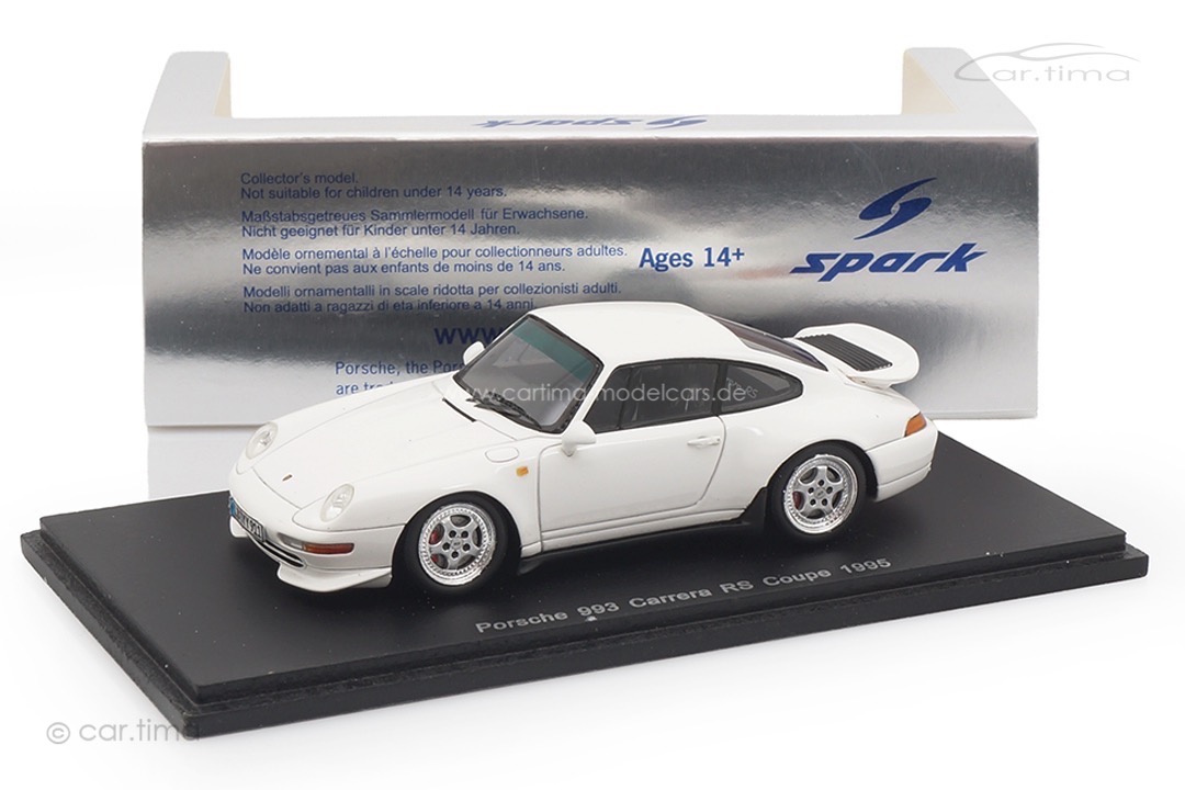Porsche 911 (993) Carrera RS Grandprix-weiß Spark 1:43 S3459