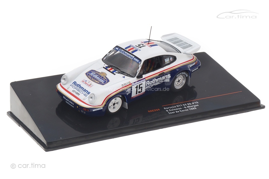 Porsche 911 SC/RS Rallye Tour de Corse 1985 Coleman/Morgan IXO 1:43 RAC334LQ Porsche 911 SC/RS Rallye Tour de Corse 1985 Coleman/Morgan IXO 1:43 RAC334LQ
