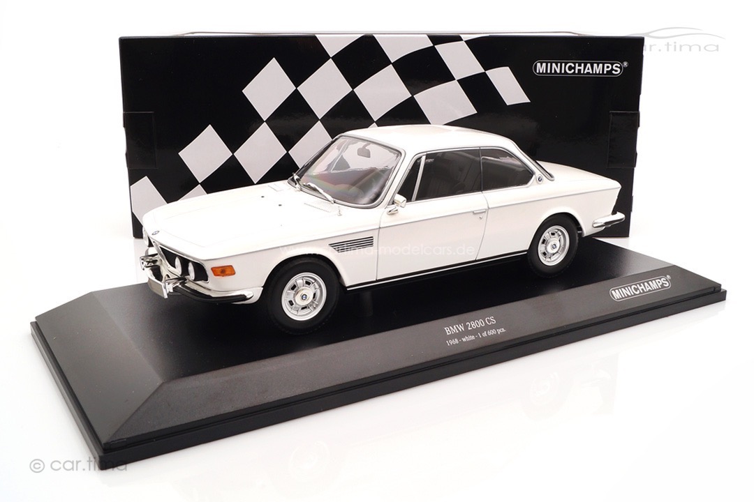 BMW 2800 CS E9 weiß Minichamps 1:18 155028030
