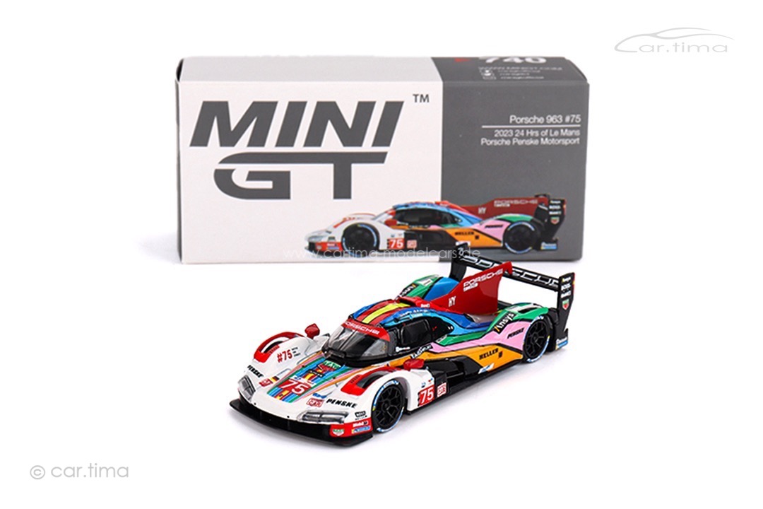 Porsche 963 24h Le Mans 2023 Jaminet/Nasr/Tandy MINI GT 1:64 MGT00740-L