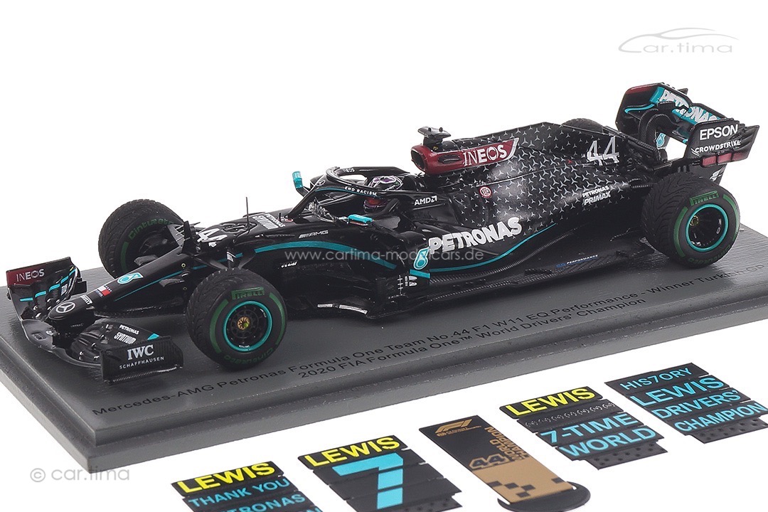 Mercedes-AMG F1 W11 Winner GP Türkei World Champion 2020 Lewis Hamilton Spark 1:43 S6488 Mercedes-AMG F1 W11 Winner GP Türkei World Champion 2020 Lewis Hamilton Spark 1:43 S6488