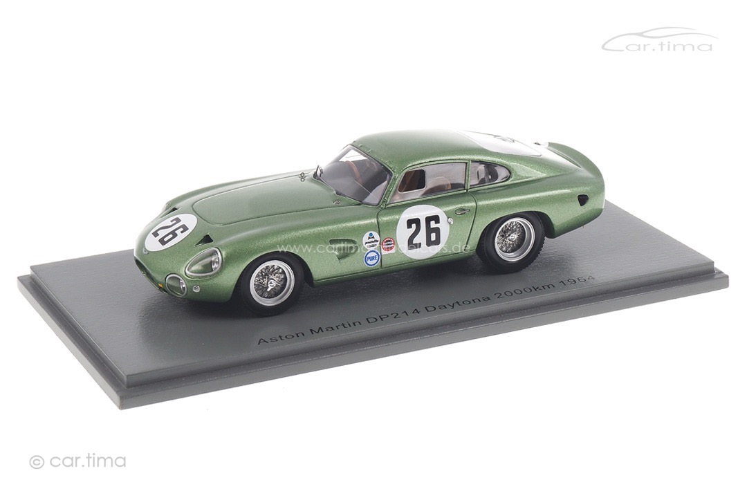 Aston Martin DP214 2000 km Daytona 1964 Salvadori/Salmon Spark 1:43 S3684 Aston Martin DP214 2000 km Daytona 1964 Salvadori/Salmon Spark 1:43 S3684