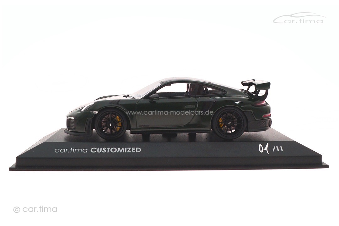 Porsche 911 (991 II) GT2 RS Originalsignatur Walter Röhrl Minichamps cartima CUSTOMIZED 1:43