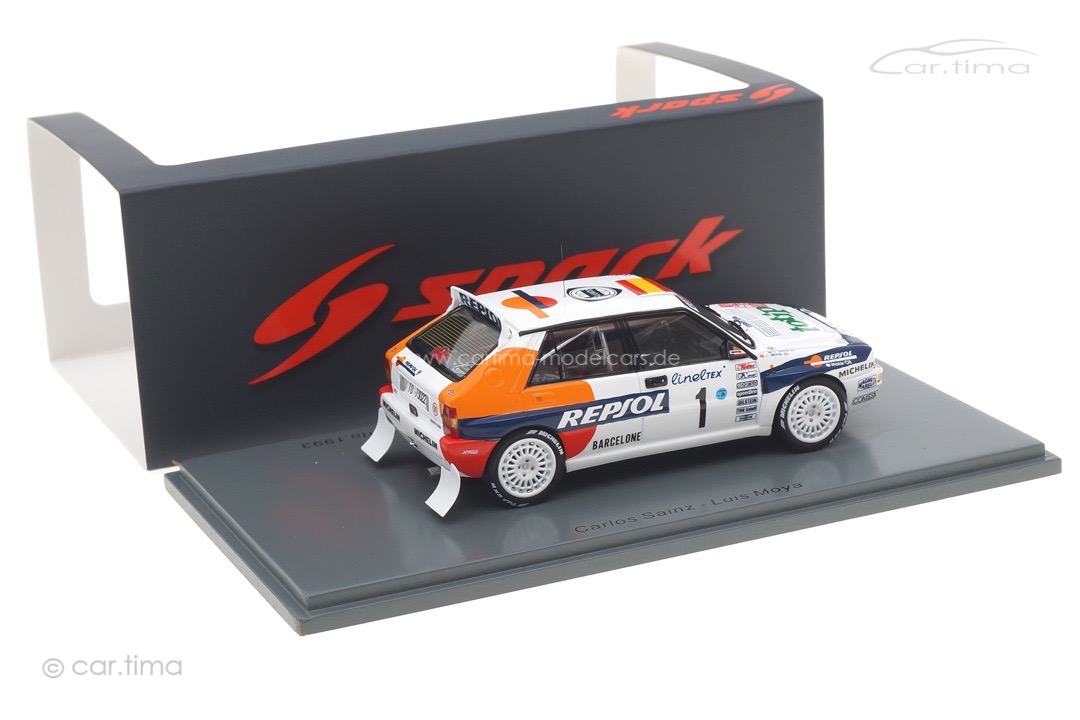 Lancia Delta HF Integrale EVO Rally Monte Carlo 1993 Sainz/Moya Spark 1:43 S9024 Lancia Delta HF Integrale EVO Rally Monte Carlo 1993 Sainz/Moya Spark 1:43 S9024