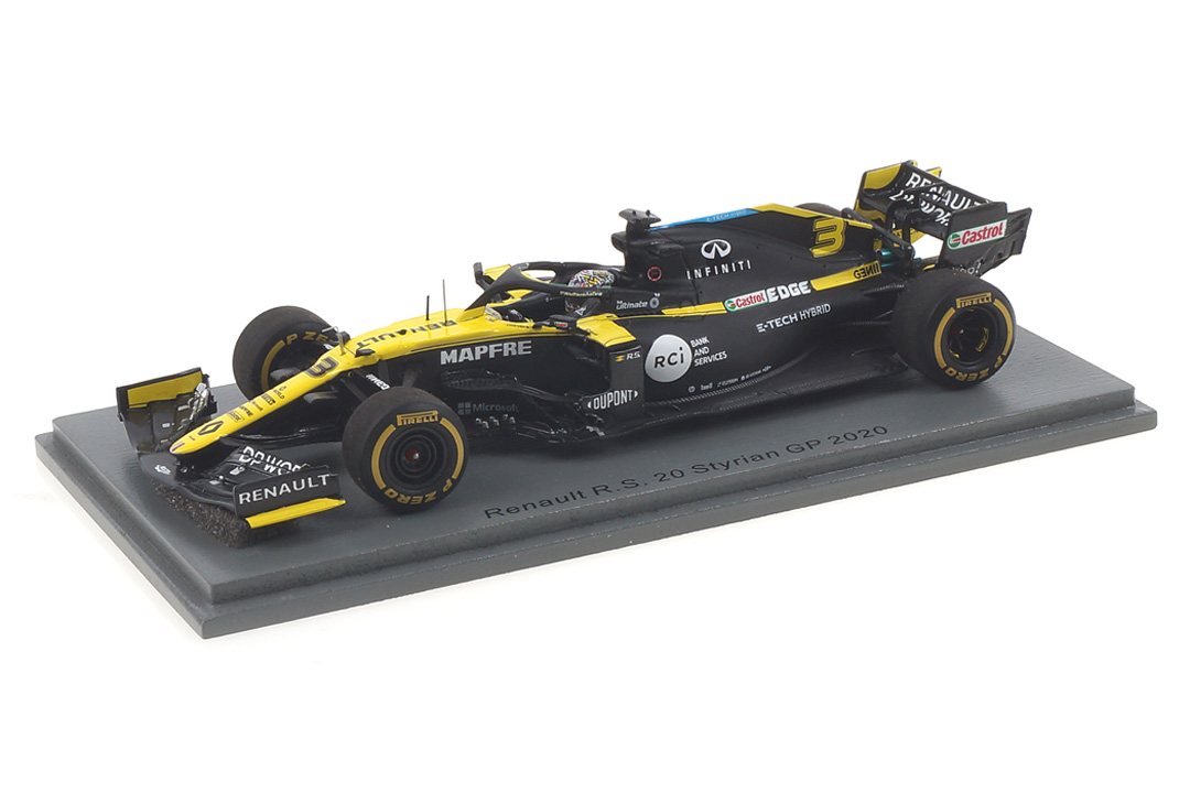 Renault R.S. 20 GP Steiermark 2020 Daniel Ricciardo Spark 1:43 S6476