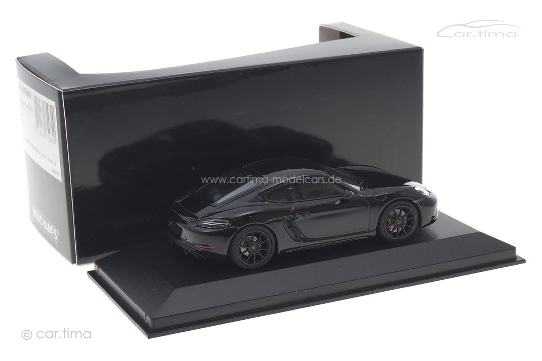 Porsche 718 Cayman GTS (982) schwarz Minichamps 1:43 410069000