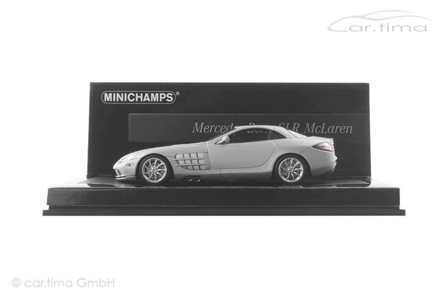 Mercedes-Benz SLR McLaren matt silber Minichamps 1:43 436033021