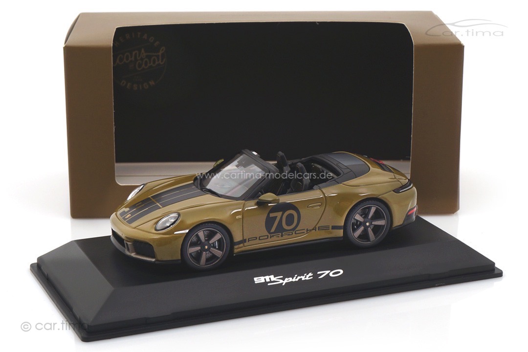 Porsche 911 (992) Carrera GTS Spirit 70 Olive neo Spark 1:43 WAP0200530SGTS