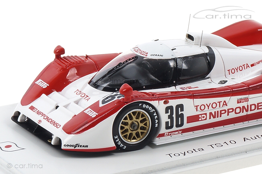 Toyota TS010 Autopolis 1991 Lees/Wallace Spark 1:43 SJ063 Toyota TS010 Autopolis 1991 Lees/Wallace Spark 1:43 SJ063