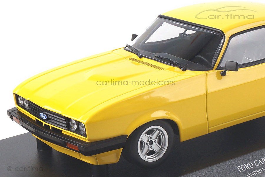 Ford Capri 3.0 1978 gelb Minichamps 1:18 155788601 Ford Capri 3.0 1978 gelb Minichamps 1:18 155788601