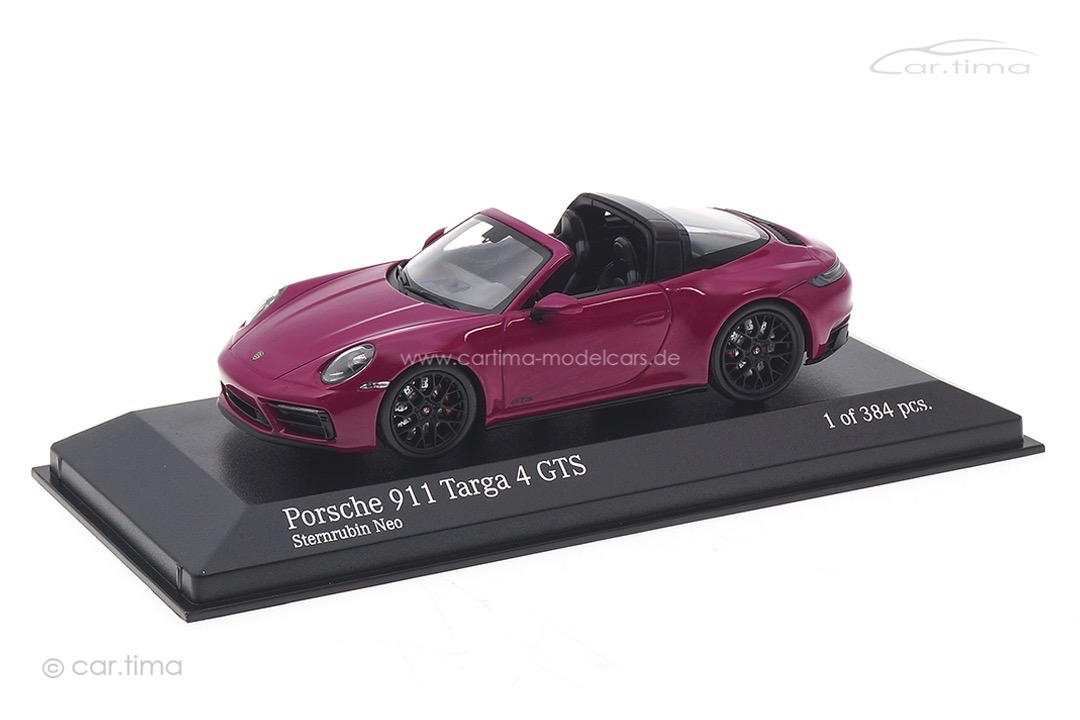 PORSCHE 911 992 TARGA 4 GTS 2021 rot NEUHEIT Minichamps | Acheter sur