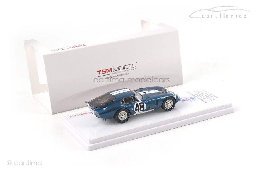 Shelby Daytona Coupe 1000 km Monza 1965 Bondurant/Gant TSM 1:43 TSM154339 Shelby Daytona Coupe 1000 km Monza 1965 Bondurant/Gant TSM 1:43 TSM154339